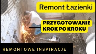 Remont starej łazienki Jak przygotować łazienkę pod nowe płytki [upl. by Chilcote]