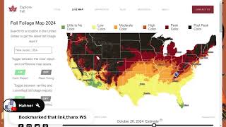 FALL foliage map [upl. by Sudhir998]