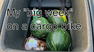 What does a quotbig weekquot look like on a cargo bike [upl. by Aundrea]