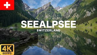 SEEALPSEE in Switzerland  4K  A scenic hike from Wasserauen to Seealpsee  APPENZELL  FULL HIKE [upl. by Basil102]