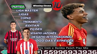 WINNING ELEVEN 2024 PS2  BOMBA PATCH UPDATE TRANSFER AUGUST  ULTRA WIDE [upl. by Chrisy87]