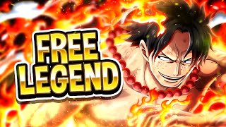 GET THIS LEGEND FOR FREE NEW LEGEND PORTGAS D ACE IS COMING TO OPTC [upl. by Tan]