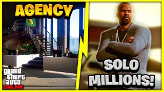 Make MILLIONS SOLO With The Agency In GTA Online 2023 Money Guide [upl. by Stempien434]