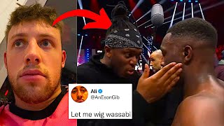 INFLUENCERS REACT TO DEJI VS ALEX WASSABI  DEJI LOSES REACTIONS W2S Gib amp More [upl. by Budding942]