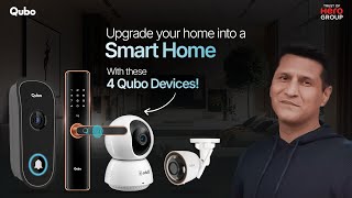 Upgrade your Home to a Smart Home with these 4 Qubo Devices  Trust of Hero Group  smarthome [upl. by Deedee963]