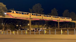 Monorail Coral stopped at parking lot [upl. by Gahan978]