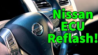 How To Reprogram Nissan ECUs Reflash Nissan ECU [upl. by Ahsinauj812]