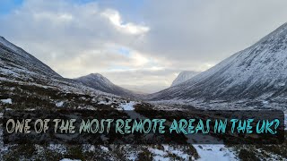 The Lairig Ghru trek CORROUR BOTHY  CAIRNGORMS WINTER [upl. by Kolk820]