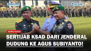 DETIKDETIK Panglima TNI Pimpin Sertijab KSAD dari Jenderal Dudung Abdurachman ke Agus Subiyanto [upl. by Pampuch]