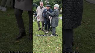 Erinnern an Reichspogromnacht in Ihrhove mit Albrecht Weinberg ostfriesland holocaustsurvivor [upl. by Nilesoj193]