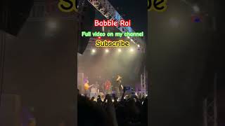 Babble Rai live performance shorts [upl. by Connel]