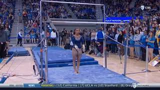 Margzetta Frazier Bars UCLA vs Stanford 2019 9875 [upl. by Meil213]