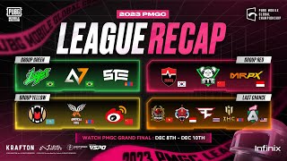 2023 PMGC LEAGUE RECAP  PUBG MOBILE ESPORTS [upl. by Esoryram]