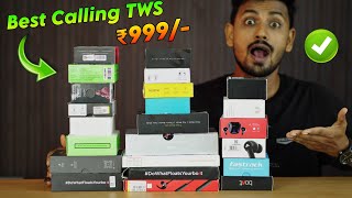 TOP 5 ⚡ Best Earbuds Under 1000 Rs Dont Miss 😳 Best Calling TWS Earbuds Under ₹1000 in 2024 🔥 [upl. by Aksoyn88]