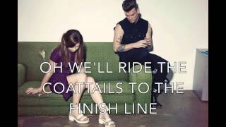 Coattails  Broods Lyrics [upl. by Ramal]