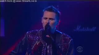 Muse  Dig Down The Late Show wStephen Colbert New York  072017 [upl. by Nesta951]