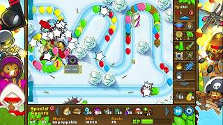 BTD5 Bobsleigh Run Impoppable Mastery [upl. by Michail859]