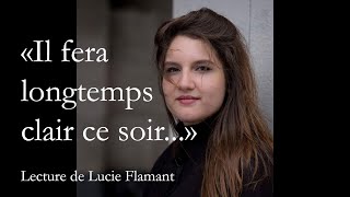 «Il fera longtemps clair ce soir»  Anna DE NOAILLES POÉSIE [upl. by Louisette396]