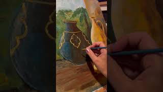 Morocco painting a vase video creatart vase orient how design short [upl. by Uon415]