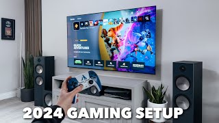 My 2024 Gaming Setup amp Living Room Tour [upl. by Anthia]