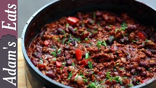 British chilli con carne  how to make chili con carne [upl. by Anekahs]