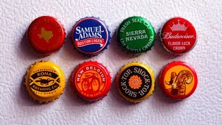 DIY Bottle Cap Magnets [upl. by Hammond625]