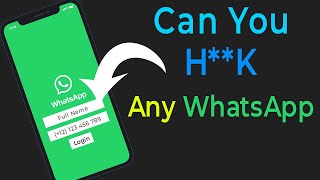 How to hack whatsapp  Is it real or fake  2022 Only for educational purpose [upl. by Landers]