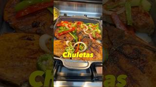 Cómo preparar chuletas de puerco 🐷 food comida recipe [upl. by Amathist]