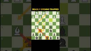 DEADLY OPENING TRAPPED DEADLY OPENING TRAPPED chess chesstraps chessopenings chessurdu [upl. by Alexandria]