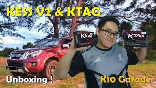 Alientech KESS V2 KTAG amp BDM Unboxing by K10 Garage [upl. by Surazal]