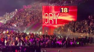 2022 WWE Women’s Royal Rumble entrances  ending live crowd reaction [upl. by Gilson346]