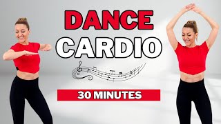 🔥30 Min DANCE CARDIO WORKOUT🔥DANCE CARDIO AEROBICS for WEIGHT LOSS🔥KNEE FRIENDLY🔥NO JUMPING🔥 [upl. by Femmine]