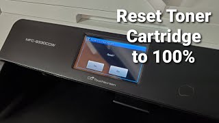 Reset Toner Cartridge Levels on Brother MFC9330CDW DCP9020CDW MFC9130CW MFC9340CDW [upl. by Fidelis]