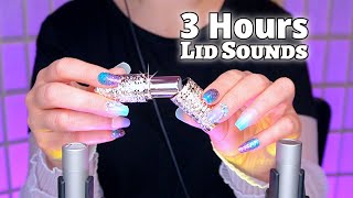 ASMR Pure Lid Sounds Compilation For Sleep amp Tingles ✨ 3hrs 🫠 No Talking [upl. by Ttenrag]