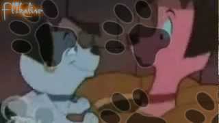 101 Dalmatians The Series  Lucky x TwoTone  Puppy Love with lyrics [upl. by Nashbar]