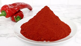 What is Paprika Actually Made of How to Make PAPRIKA POWDER At Home With Just One Ingredient [upl. by Natloz758]