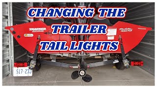 Changing the Boat Trailer Tail Lights to LED [upl. by Rudd]