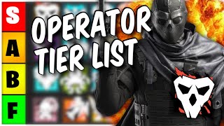 Official Operator Tier List For Operation Deadly Omen Y9S1  Rainbow Six Siege 2024 [upl. by Anilecram]