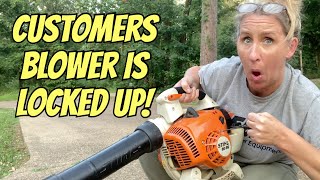 Stihl Blowers SECRET FLAW Save your Blower with this EASY FIX [upl. by Pearlstein564]