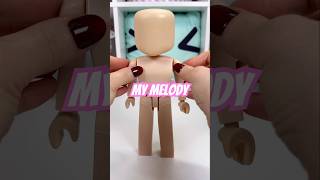 My Melody Avastars Doll Dressing asmr roblox doll [upl. by Aicilef]