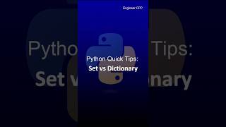 set vs dictionary in python  Data Structures coding python [upl. by Dira]