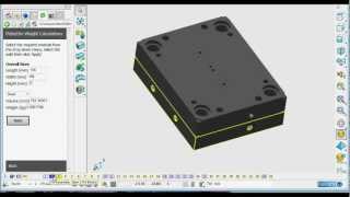 PlateDie Weight and Volume  Powershape Addin Program [upl. by Noffets]