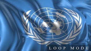 Flag of United Nations  Motion Graphics  Videohive template [upl. by Esom]