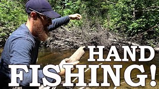 SURVIVAL CHALLENGE  HANDLINE FISHING  COOKING FISH ON A STICK [upl. by Houghton]