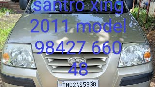 santro xing 2011 model second owner RC current for sales 98427 66048 location gobi [upl. by Viv246]