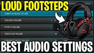 BEST Audio Settings for Warzone Loud footsteps in Urzikstan [upl. by Lanevuj]