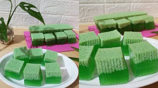 RESEP AGARAGAR SANTAN PANDAN [upl. by Arutek]