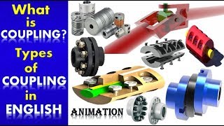 What is Coupling  Types of Coupling in English with Animation [upl. by Coleman671]