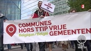 Bruxelles  La Wallonie s’oppose seule contre presque tous au CETA [upl. by Reisinger167]