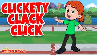 Clickety Clack Click Song ♫ Brain Breaks ♫ Tap Dance ♫ Mr Bojangles ♫ by The Learning Station [upl. by Kilk118]